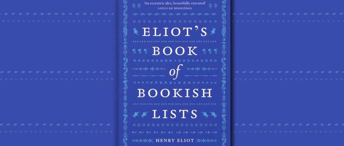 Eliot’s Book of Bookish Lists