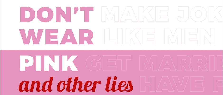 Feminists Don't Wear Pink, by Scarlett Curtis (detail)