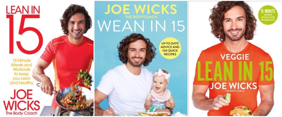joe wicks book covers